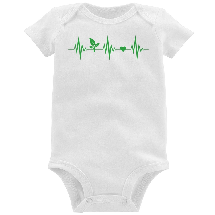 Body Bebê Batimentos Vegano
