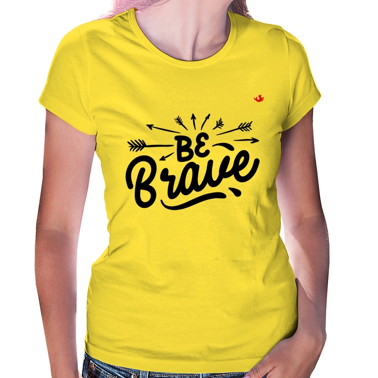 Baby Look Be brave - Amarela