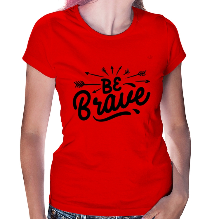 Baby Look Be brave - Vermelha