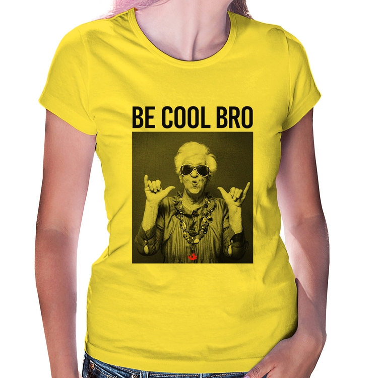 Baby Look Be cool bro - Amarela