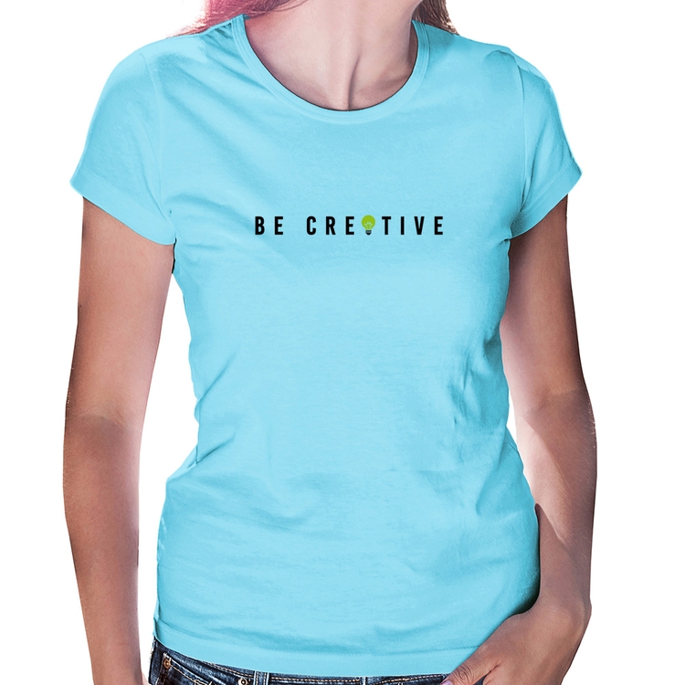 Baby Look Be Creative - Azul Bebê