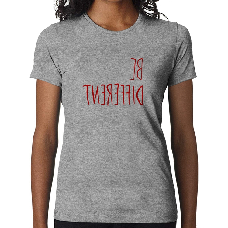 Baby Look Be Different (Seja diferente) - Cinza