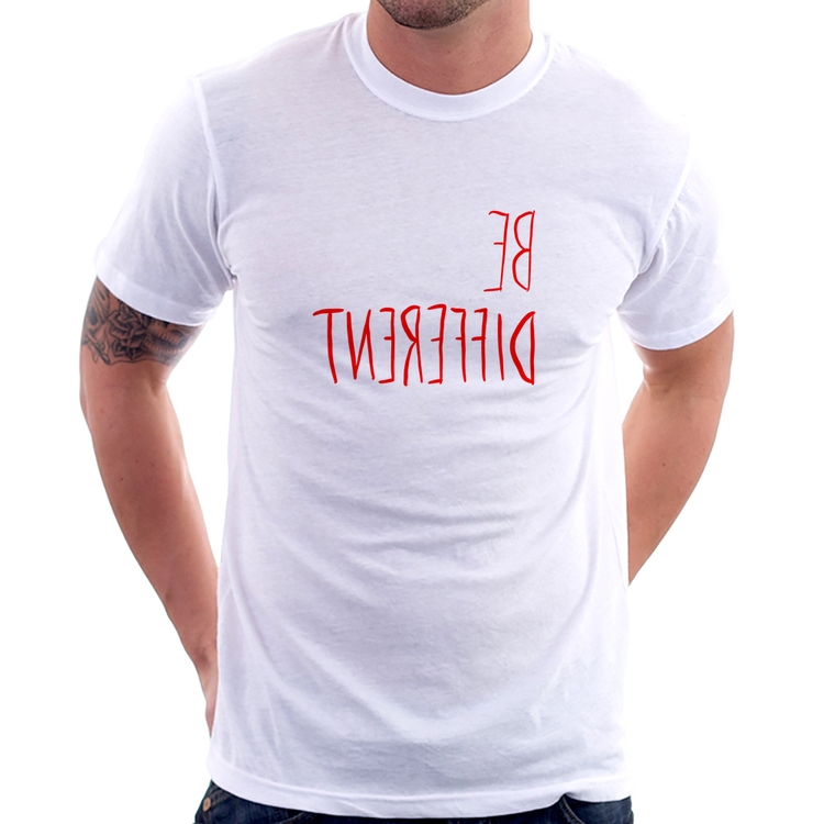 Camiseta Be Different (Seja diferente)