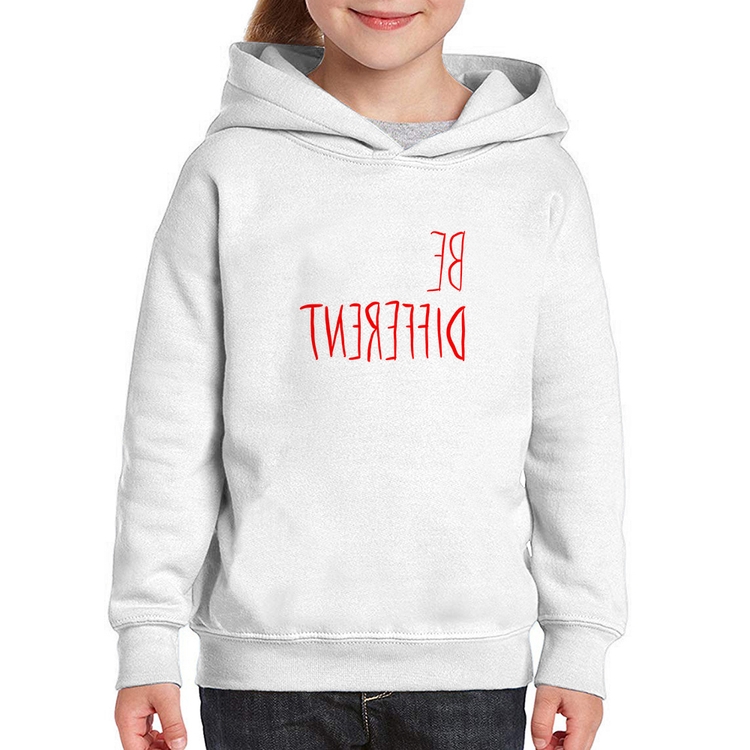 Moletom Infantil Be Different (Seja diferente)