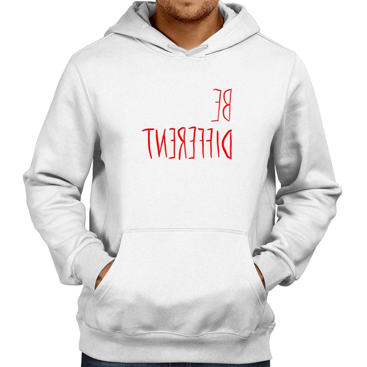 Moletom Be Different (Seja diferente) - Branco