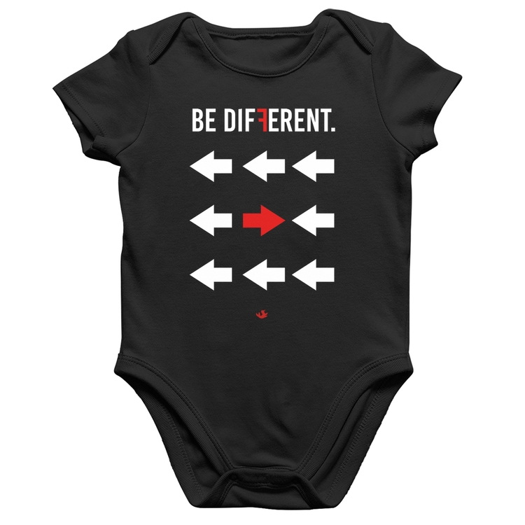 Body Bebê Algodão Be Different