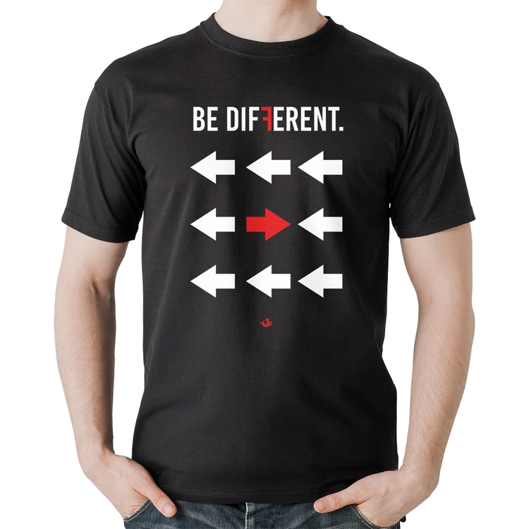 Camiseta Algodão Be Different