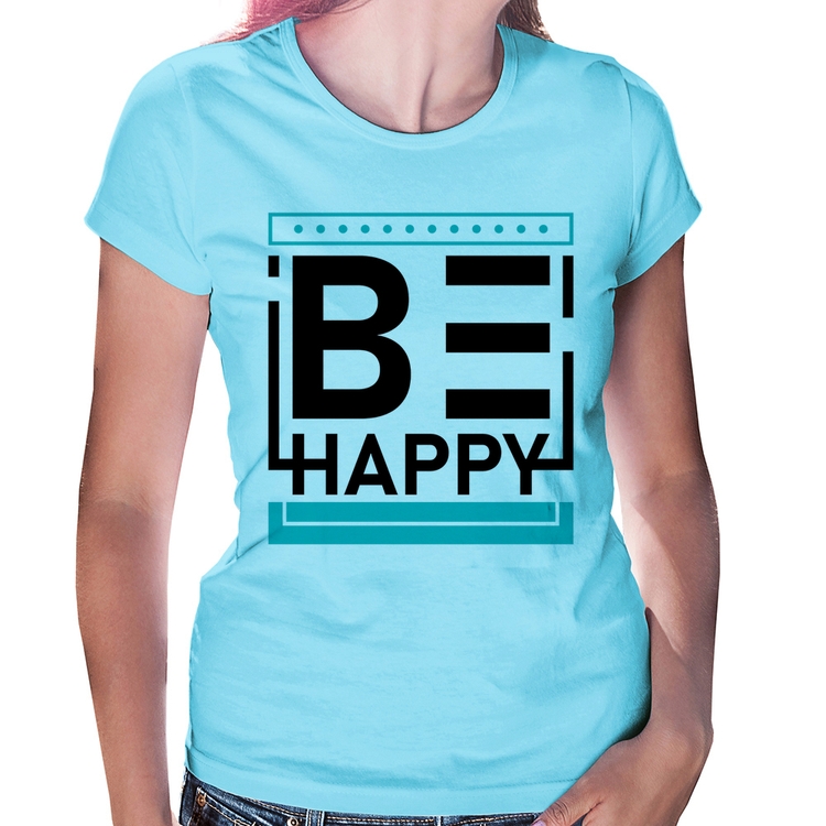 Baby Look Be Happy - Azul Bebê