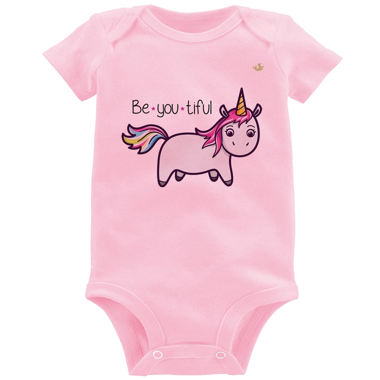 Body Bebê Be You Tiful - Rosa Bebê