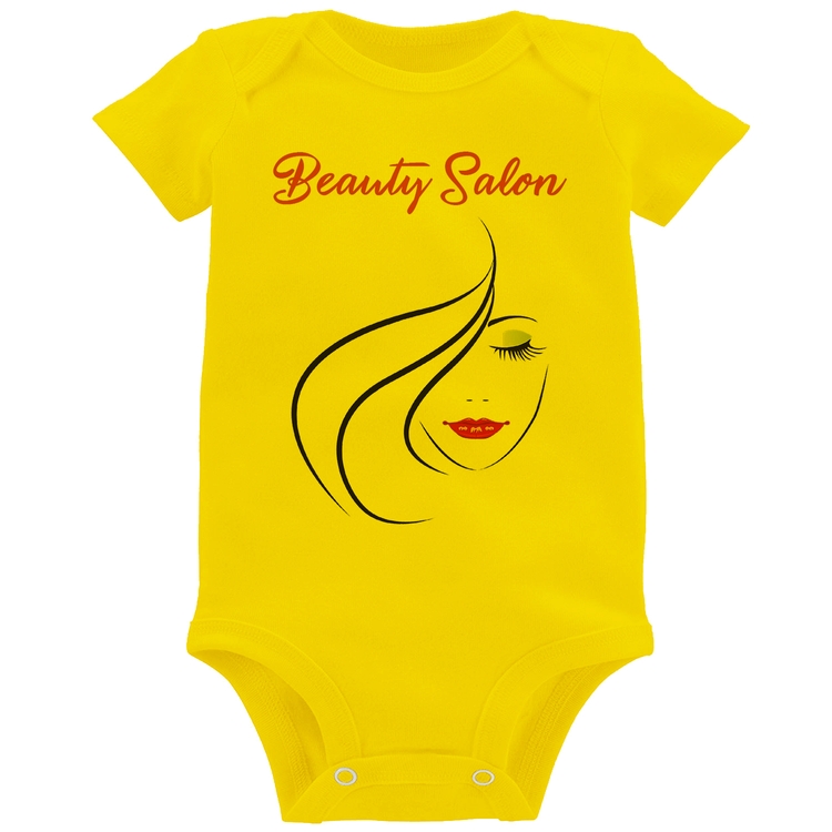 Body Bebê Beauty Salon - Amarelo