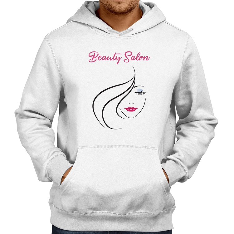 Moletom Beauty Salon - Branco