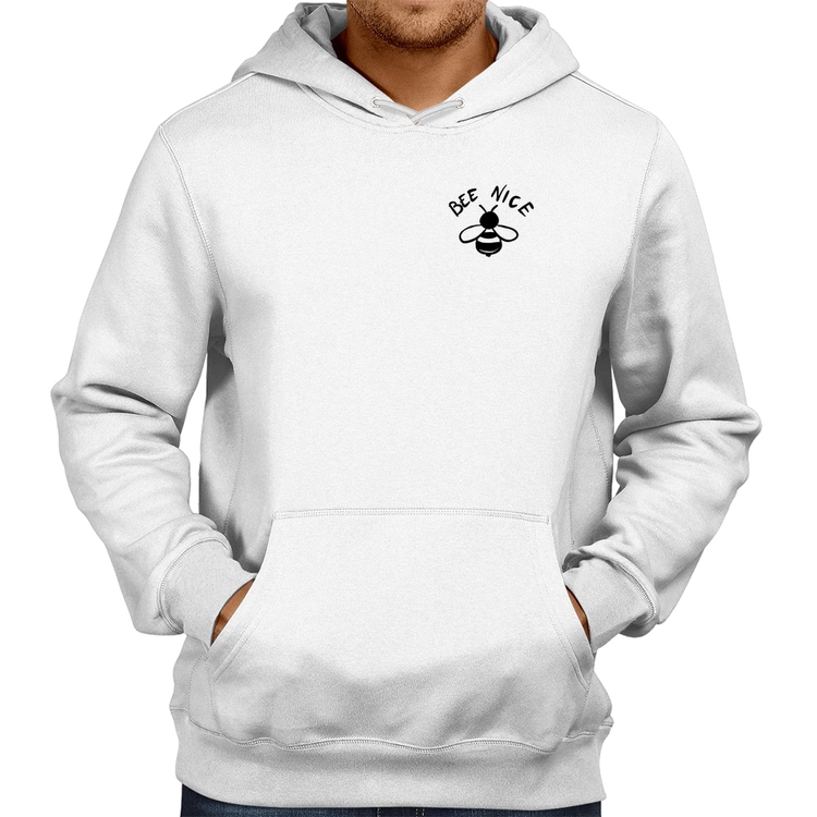 Moletom Bee Nice - Branco