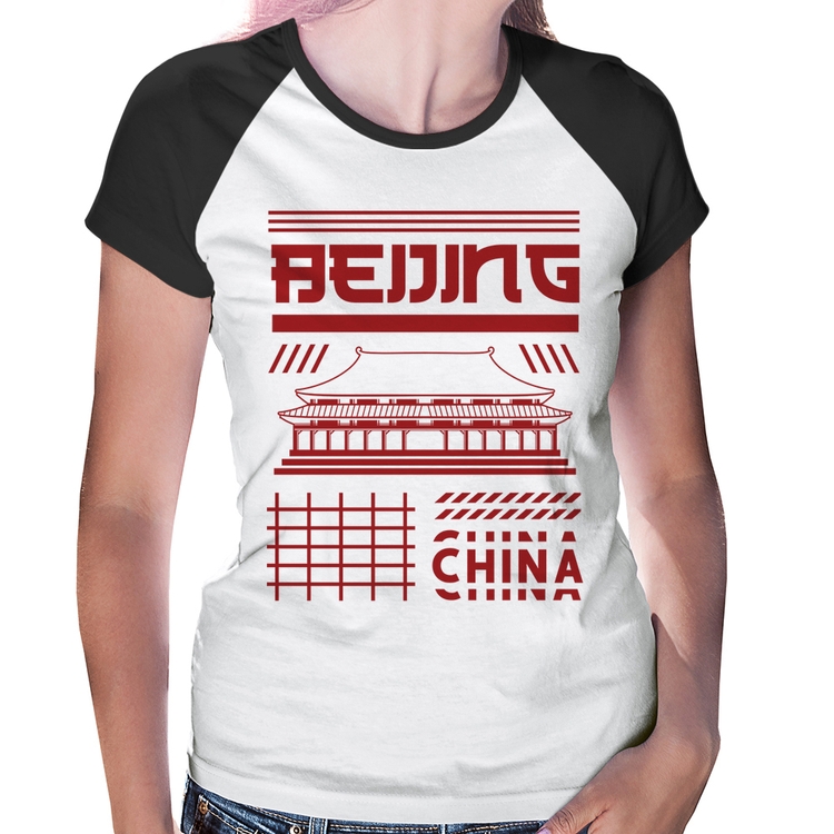 Baby Look Raglan Pequim China 