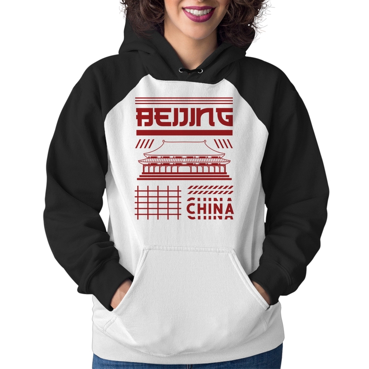 Moletom Feminino Pequim China 