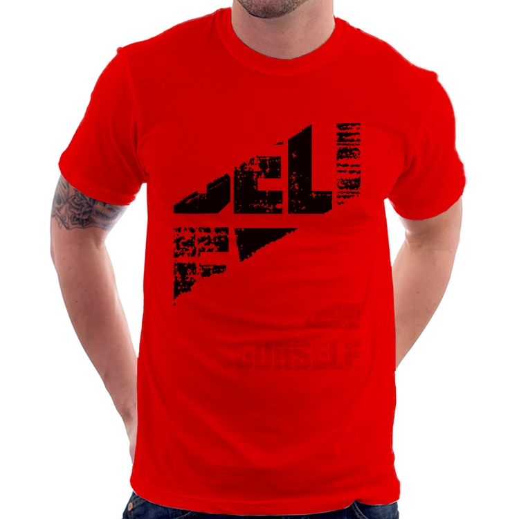 Camiseta Believe In Yourself - Vermelha