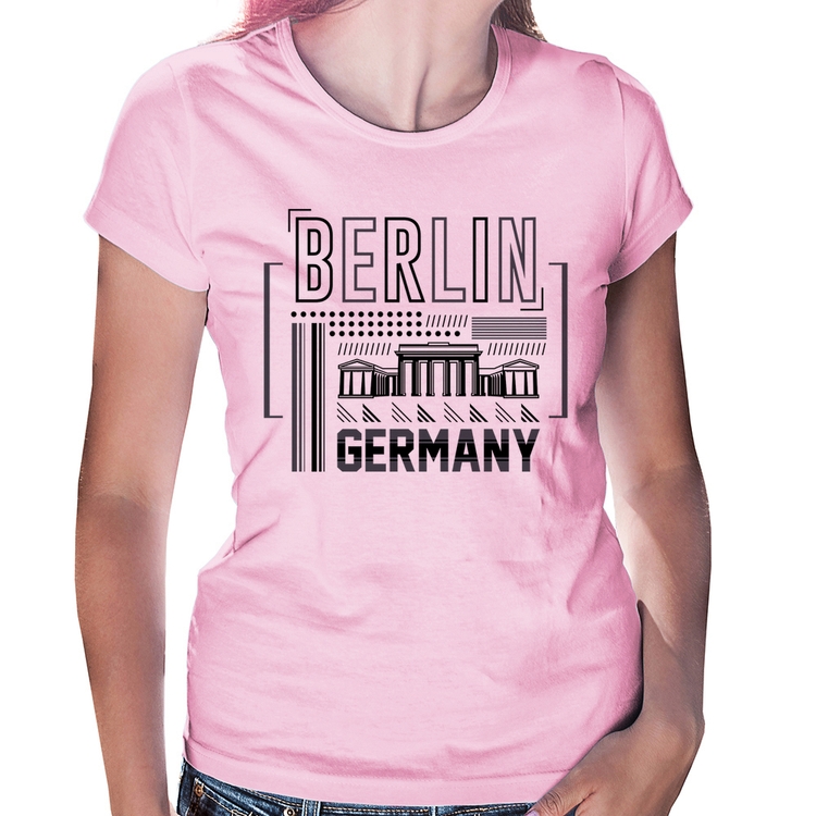 Baby Look Berlim Alemanha - Rosa Bebê