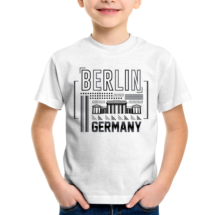 Camiseta Infantil Berlim Alemanha