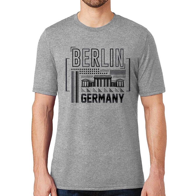 Camiseta Berlim Alemanha - Cinza