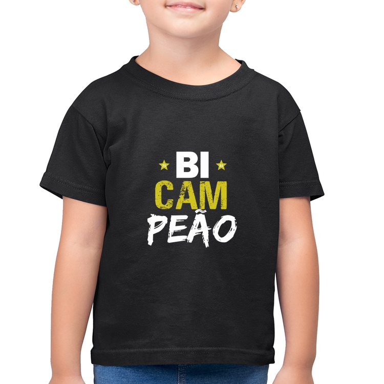 Camiseta Algodão Infantil BiCAMpeão