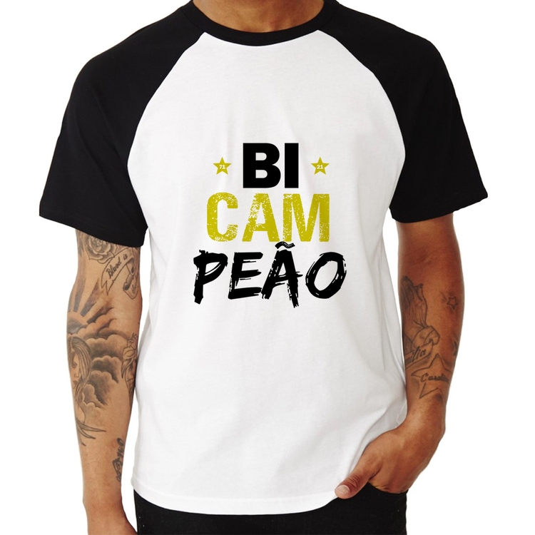 Camiseta Raglan BiCAMpeão