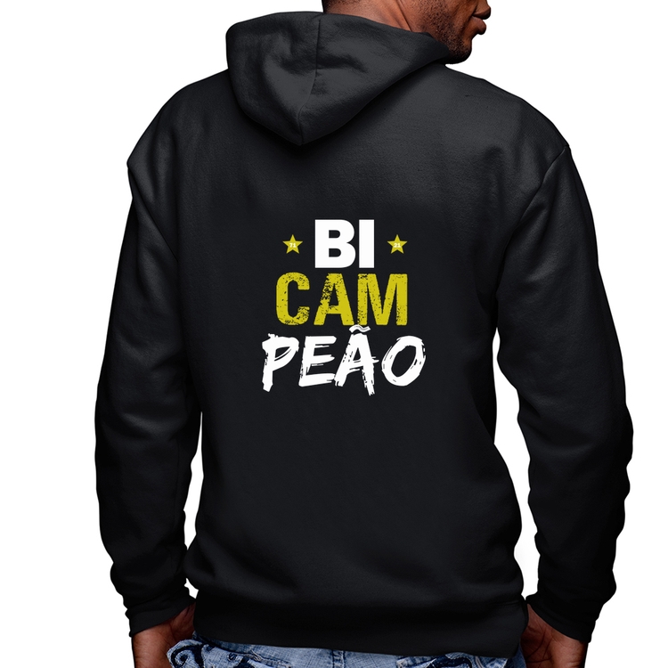 Blusa Moletom BiCAMpeão Masculina com Capuz e Zíper