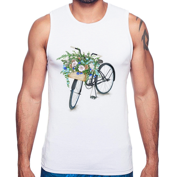 Regata Bicicleta Cesto de Flores