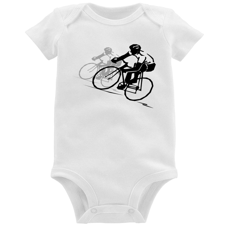 Body Bebê Bike Corrida
