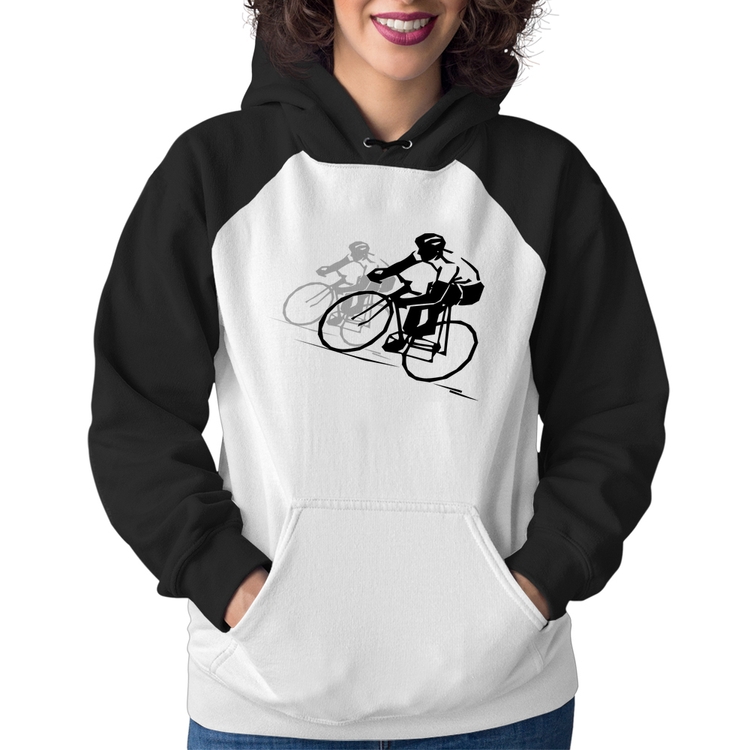 Moletom Feminino Bike Corrida