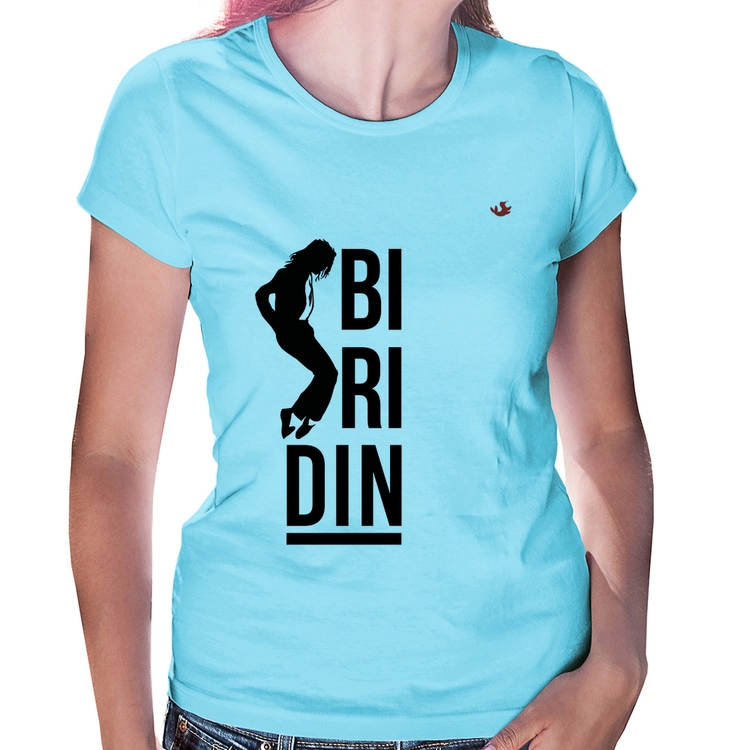 Baby Look Biridin - Azul Bebê