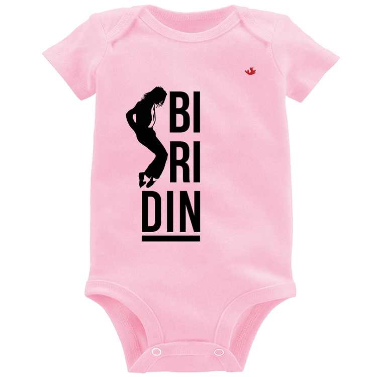 Body Bebê Biridin - Rosa Bebê