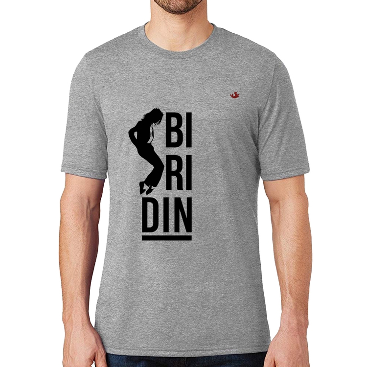 Camiseta Biridin - Cinza