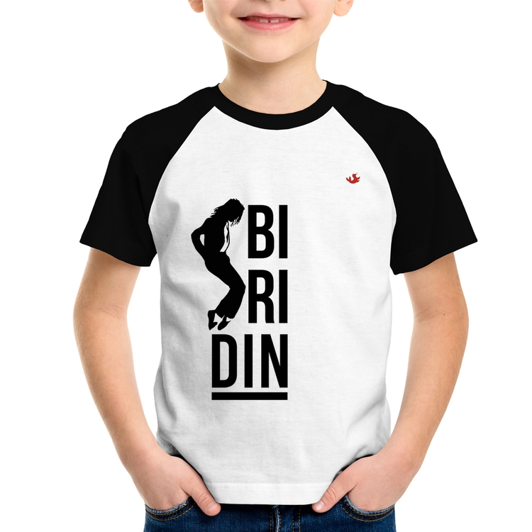 Camiseta Raglan Infantil Biridin