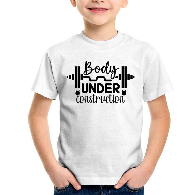 Camiseta Infantil Body Under Construction