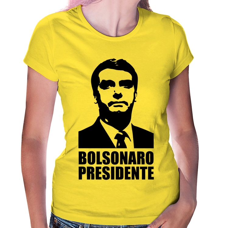 Baby Look Bolsonaro Presidente - Amarela