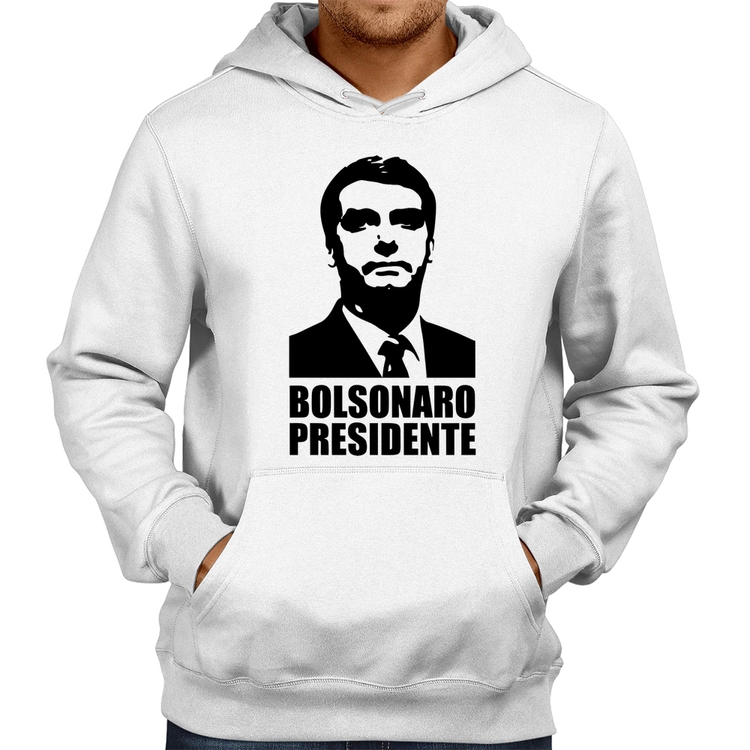 Moletom Bolsonaro Presidente - Branco