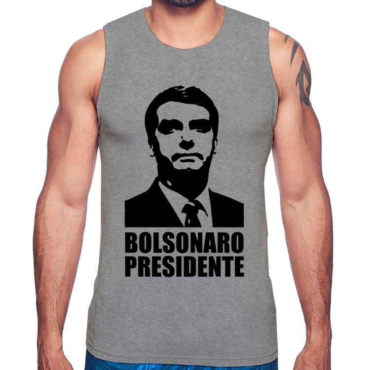 Regata Bolsonaro Presidente - Cinza