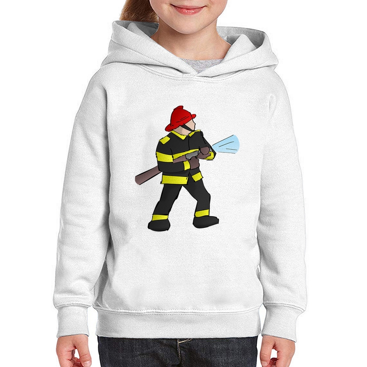 Moletom Infantil Bombeiro