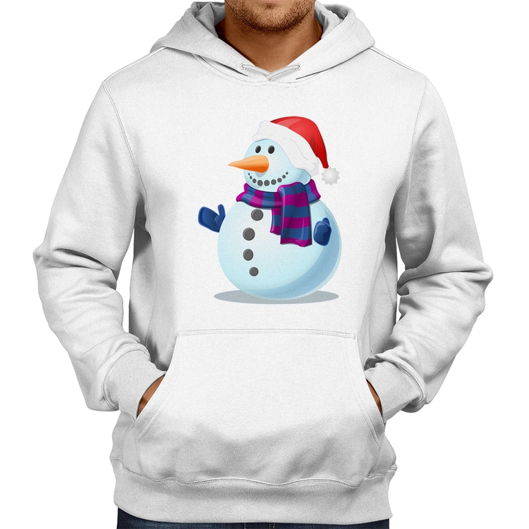 Moletom Boneco de neve - Branco