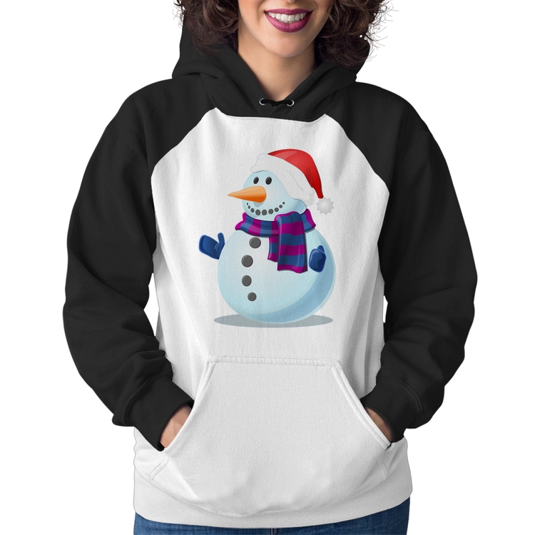 Moletom Feminino Boneco de neve