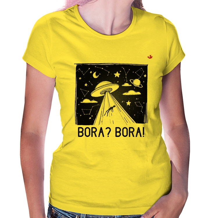 Baby Look Bora? Bora! - Amarela