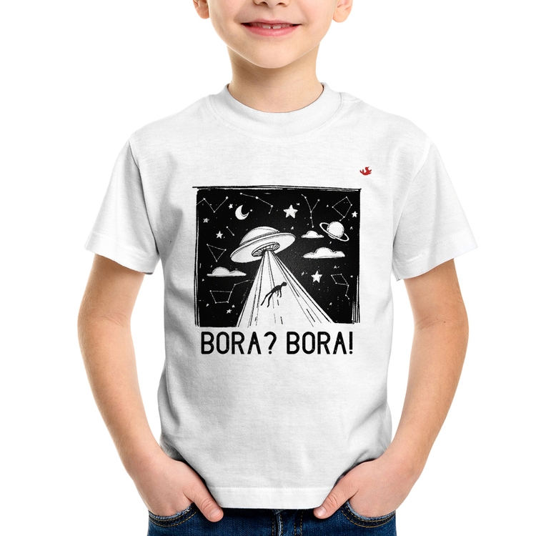 Camiseta Infantil Bora? Bora!