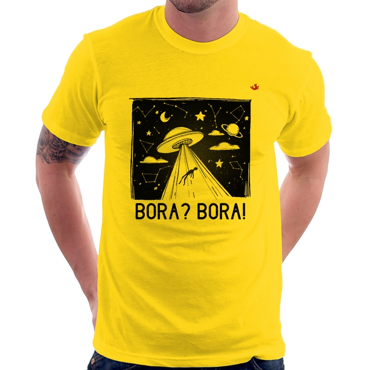Camiseta Bora? Bora! - Amarela