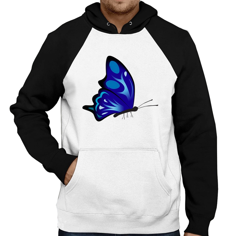 Moletom Borboleta Azul