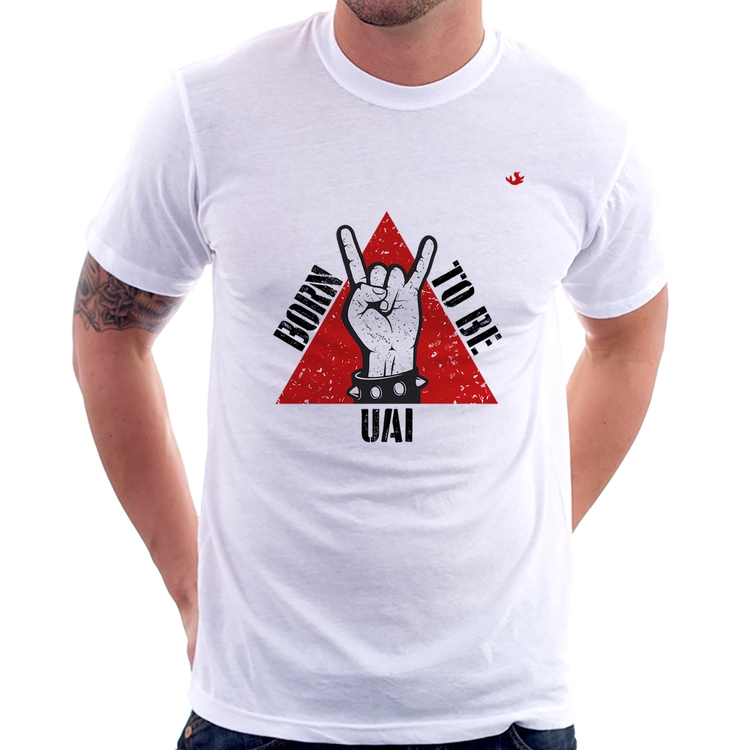 Camiseta Born to be Uai Rock