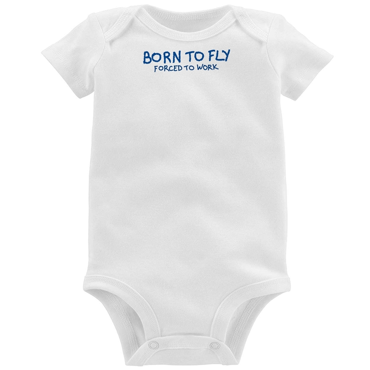 Body Bebê Born to fly - Forced to work