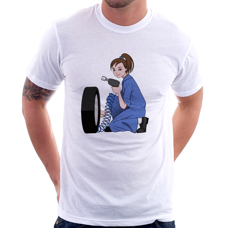 Camiseta Borracharia Girl