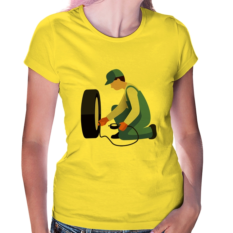 Baby Look Borracharia - Amarela