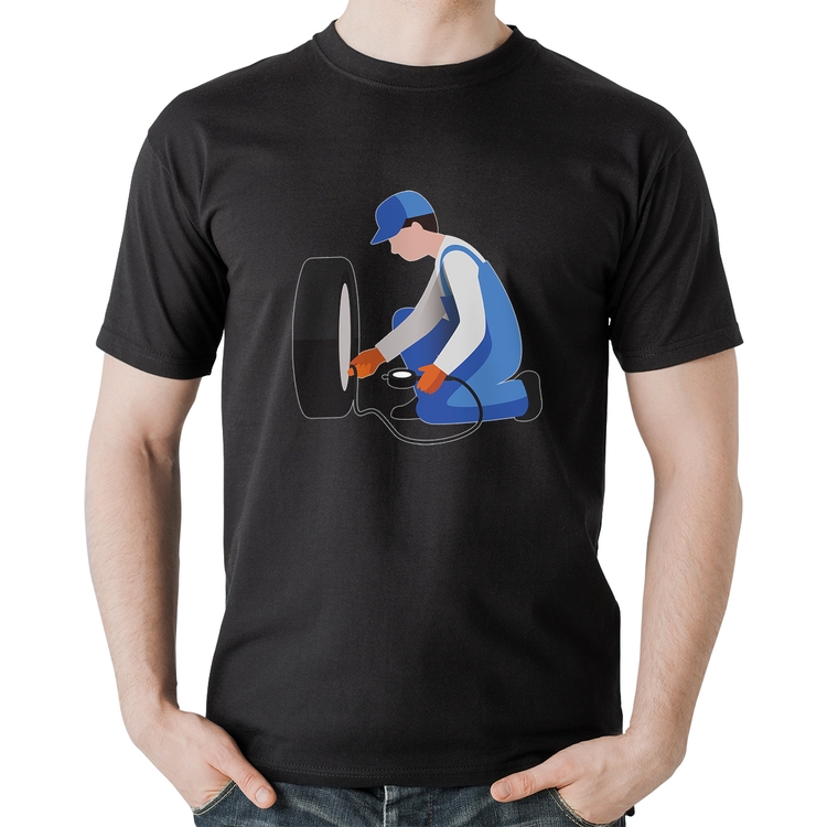 Camiseta Algodão Borracharia