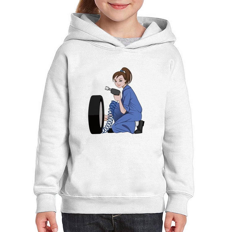 Moletom Infantil Borracharia Girl