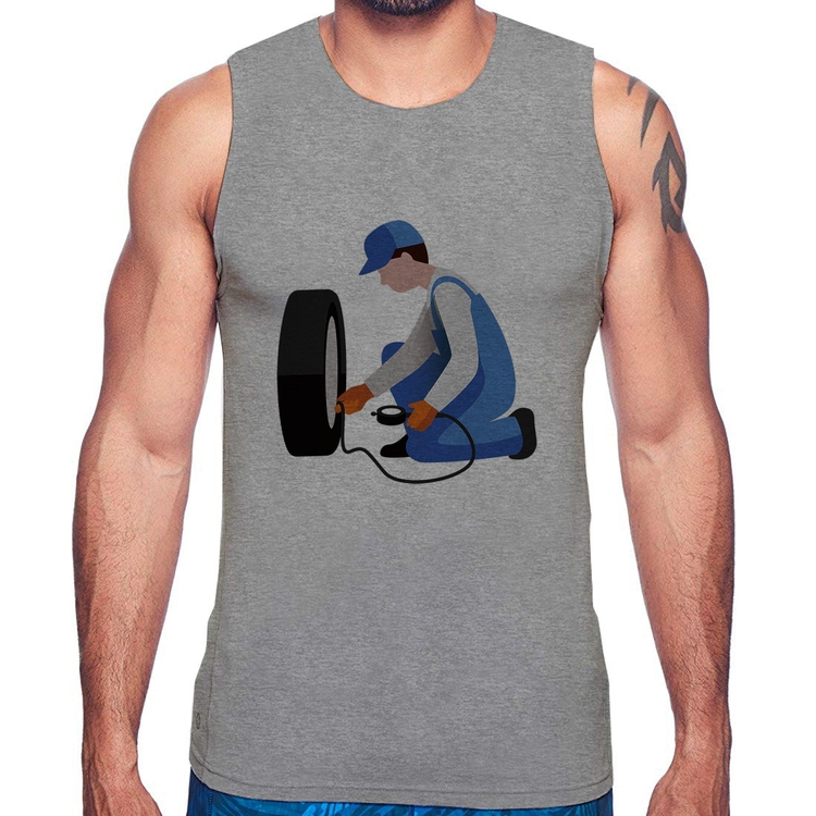 Regata Borracharia - Cinza